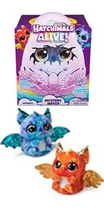 Amazon Hatchimals Alive Mystery Hatch Draggle Surprise