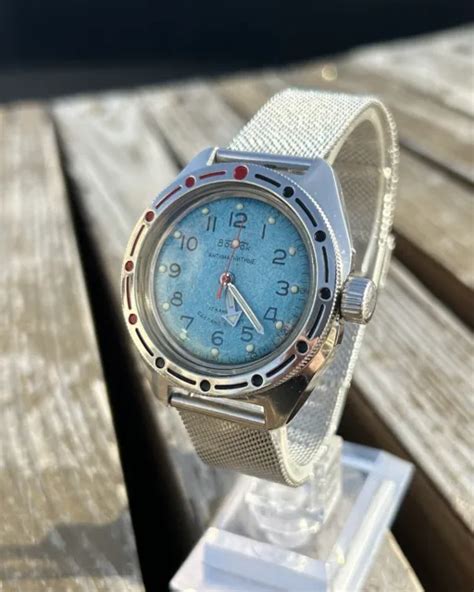 Vintage Soviet Watch Vostok Amphibia Antimagnetic Made In Ussr