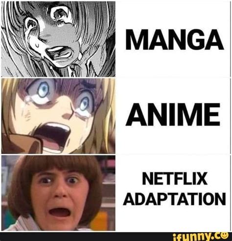 Manga Anime Netflix Adaptation Ifunny