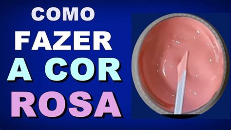 Como Fazer A Cor Rosa Mistura De Cores Mistura De Cores De Tintas