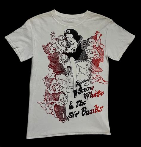 Vtg Malcolm Mclaren Vivienne Westwood Snow White The Sir Punks Tshirt