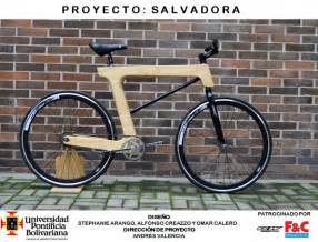 Plywood Bicycle Designed And Constructed By Students Of Universidad