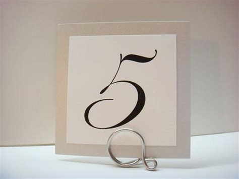 Wedding Table Number Holders Event Decorations by HomesAndWeddings