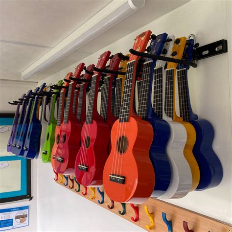 store ukuleles   school