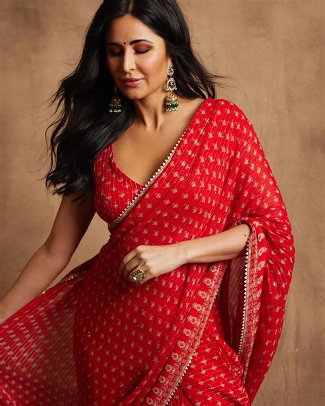 Katrina Kaif Swoons Hearts In A Red Hued Gharara Set Worth Rs K At