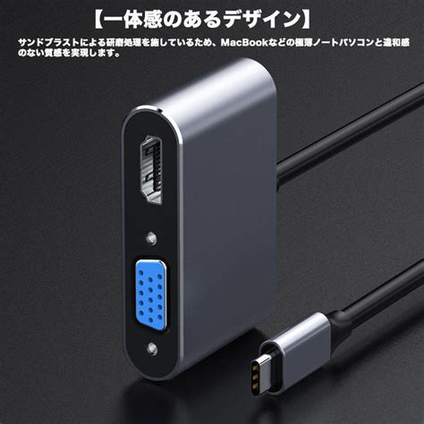 Usb Type C To Hdmi Vga Usb Type C In Thunderbolt To Vga