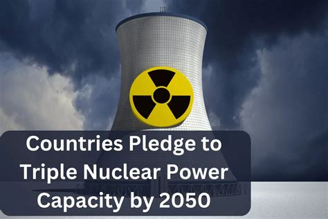 Countries Pledge To Triple Nuclear Power Capacity By 2050 For Net Zero