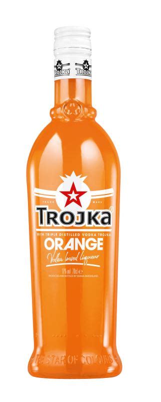 Trojka Orange Wodkaliquor Drinks Of The World