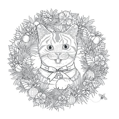 Incroyable Coloriage De Mandala De Chaton Image Idee De Coloriage