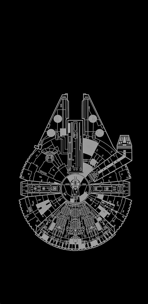 Star Wars Iphone 6 Wallpaper Millenium Falcon