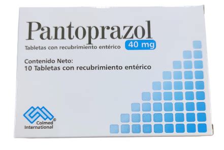 Pantoprazol 40Mg 10 Tabletas Colmed