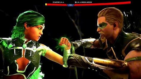 INJUSTICE 2 STAR FIRE VS GREEN ARROW YouTube