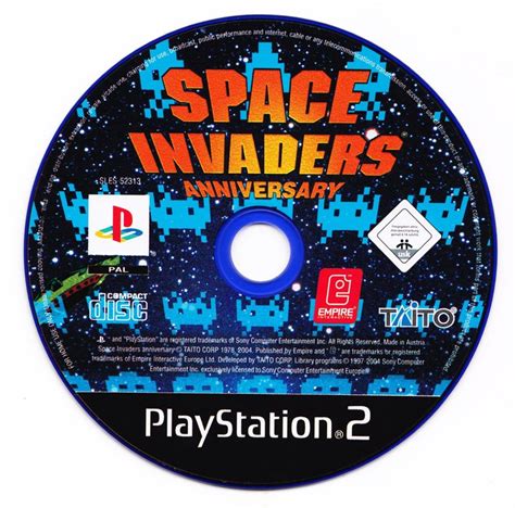 Space Invaders Anniversary Cover Or Packaging Material Mobygames