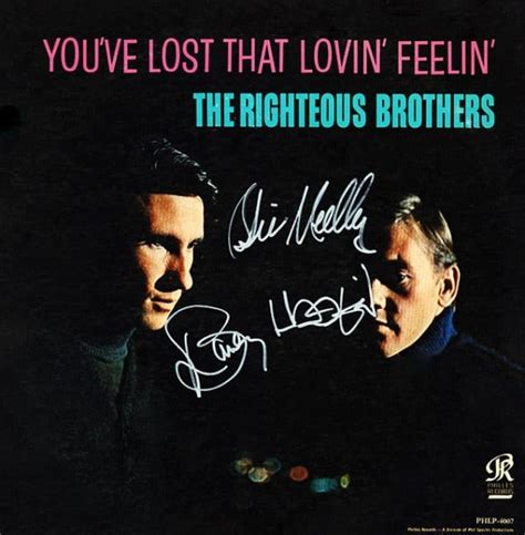 The Righteous Brothers Signed Youve Lost That Lovin Feelin Album Artist Signed Collectibles