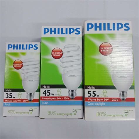 Jual Philips Lampu Helix Tornado W Watt Watt Tornado Spiral