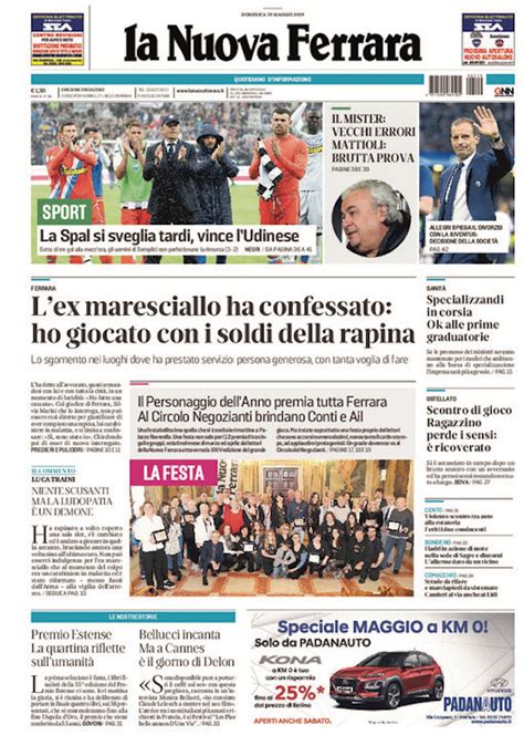 Le Prime Pagine Di Domenica Maggio Il Post