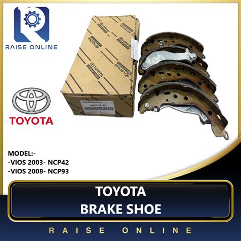 Genuine Toyota Brake Shoe Toyota Vios Ncp