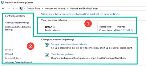 Guide To Windows Network And Sharing Center Webnots Eu Vietnam