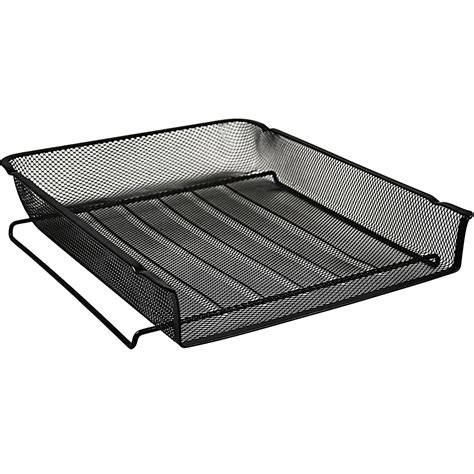 Italplast Wire Mesh Document Tray A4 Black