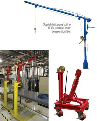 Ensign Series Portable Davit Crane Davit Cranes Floor Crane Floor