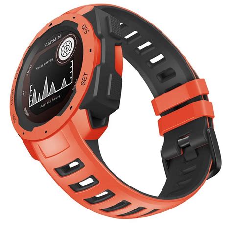 Twin Sport Armb Nd Garmin Instinct Oransje Svart Elkj P