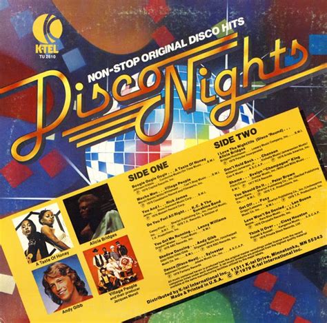 K Tel Kollection 1973 1983 Disco Nights 1979