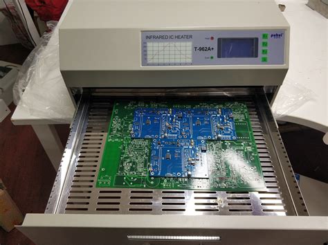 T962A Plus SMT Reflow Oven 450 370mm 2300w Infrared IC Heater PCB