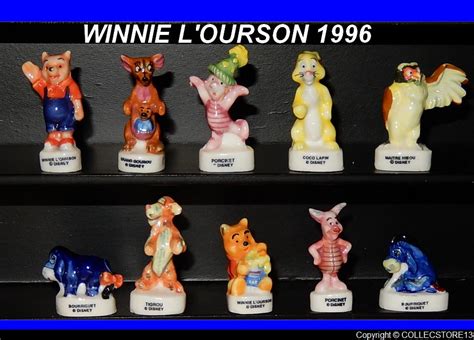 SERIE COMPLETE DE FEVES WINNIE L OURSON DISNEY Fèves de collection