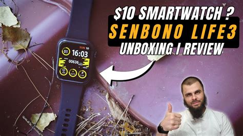 Best Smartwatch For Senbono Life Unboxing I Review I App I