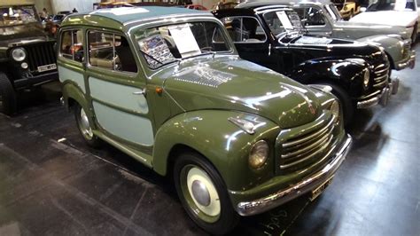 1952 Fiat 500 C Topolino Belvedere Exterior And Interior Classic Expo Salzburg 2016 Youtube