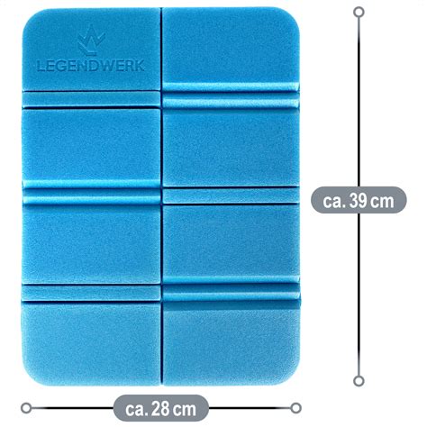 Legendwerk X Thermo Sitzkissen Outdoor Faltbar Isolierendes