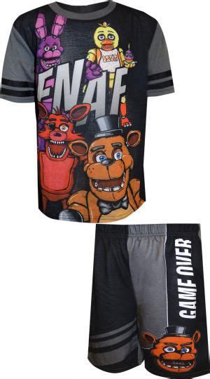 Five Nights At Freddys Game Over Short Pajama Set Short Pajama Set Pajama Shorts Pajama Set