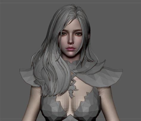 ArtStation Sibylla WIP Character Reference 3d Character Anatomy