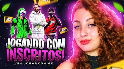 FREE FIRE AO VIVO RUMO AO MESTRE VEM TROPAAA YouTube