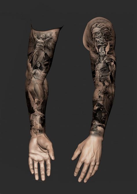 Viking Tattoo Sleeve Egyptian Tattoo Sleeve Realistic Tattoo Sleeve