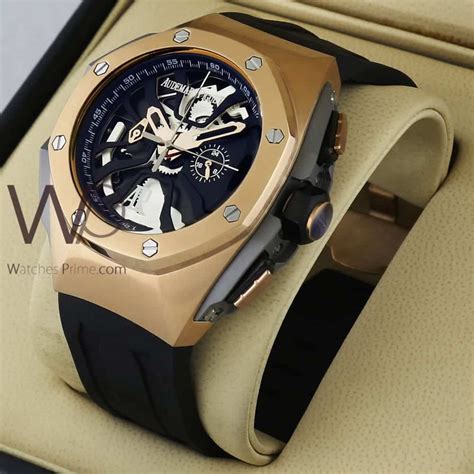 AUDEMARS PIGUET CHRONOGRAPH WATCH BLACK | Watches Prime