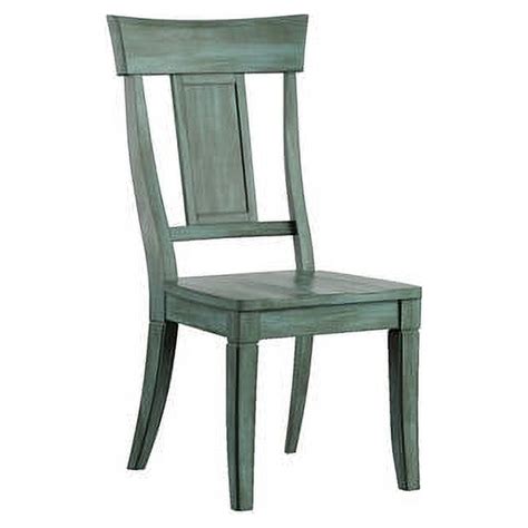 Weston Home Farmhouse Wood Dining Chair With Panel Back Set Of 2