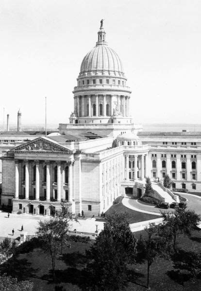 Wisconsin State Capitol Photograph Wisconsin Historical Society