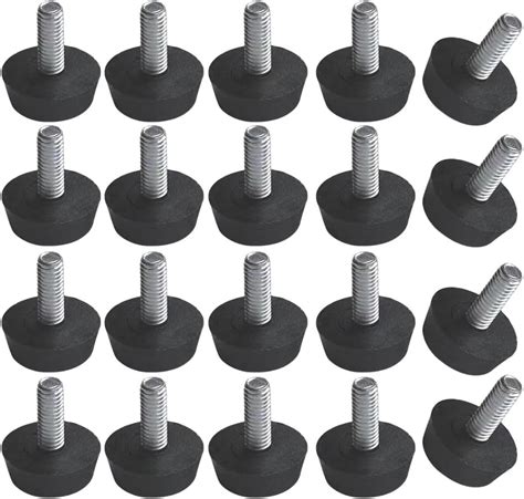 Holmgillick Pcs M Thread Adjustable Furniture Levelers Screw In