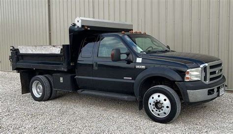 2006 Ford F550 dump truck - Schneider Auctioneers LLC