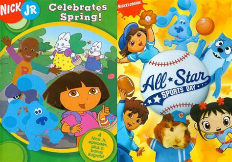 Nick Jr Celebrates Springall Star Sports Day Dvd 2014 2 Disc Set