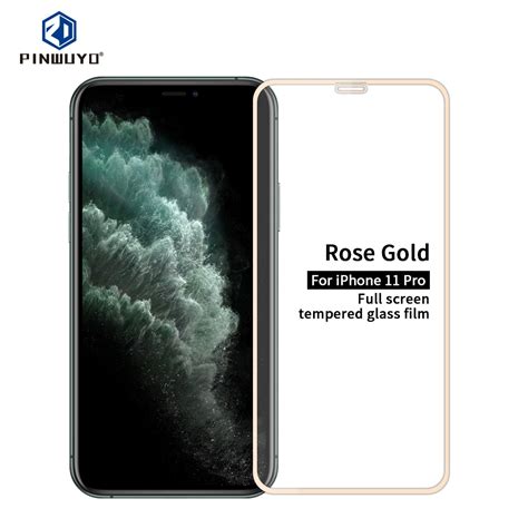 For Iphone Pro Pinwuyo H D Full Screen Tempered Glass Film Rose