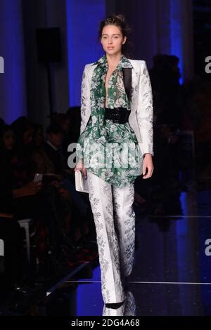 Jenaye Noah Walks The Runway During The Georges Hobeika 2023 2024 Show