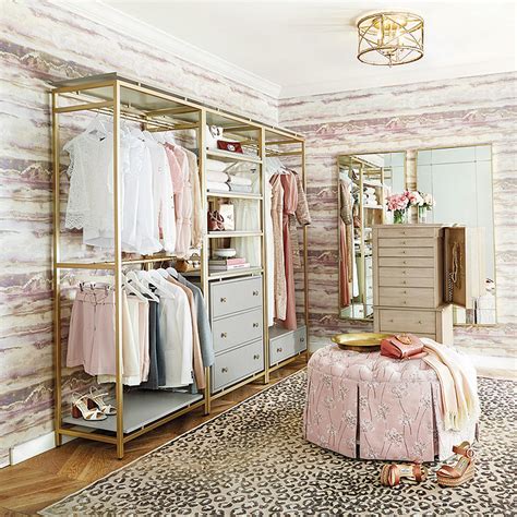 Avery Free Standing Closet System Drawers & Shelves Unit | Dream closet design, Free standing ...