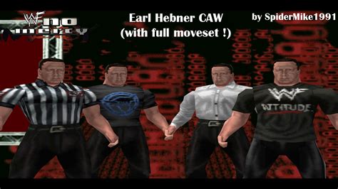 Wwf No Mercy Earl Hebner Caw And Moveset By Spidermike1991 On Deviantart