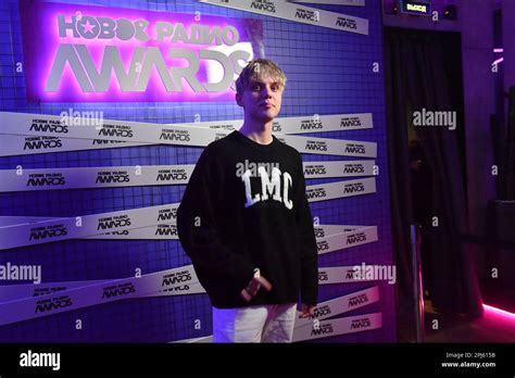 'Moscow. Singer Vanya Dmitrienko at the 'New Radio AWARDS' ceremony ...