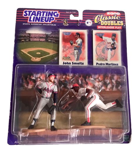 MLB Starting Lineup SLU John Smoltz Pedro Martinez Action Figure 2000