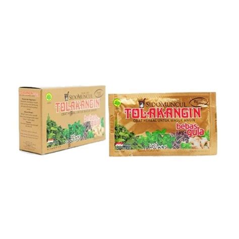 Jual Tolak Angin Sidomuncul Sugar Free Sachet Ml Shopee Indonesia