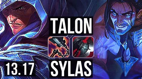 TALON Vs SYLAS MID Rank 2 Talon 7 1 5 JP Grandmaster 13 17