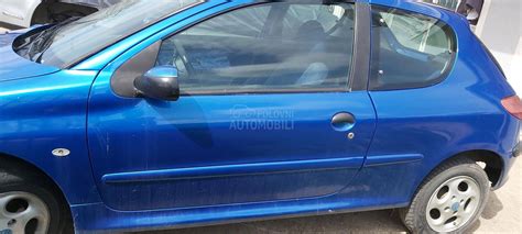 KOMPLETAN AUTO U DELOVIMA Za Peugeot 206 Auto Delovi Polovni Automobili